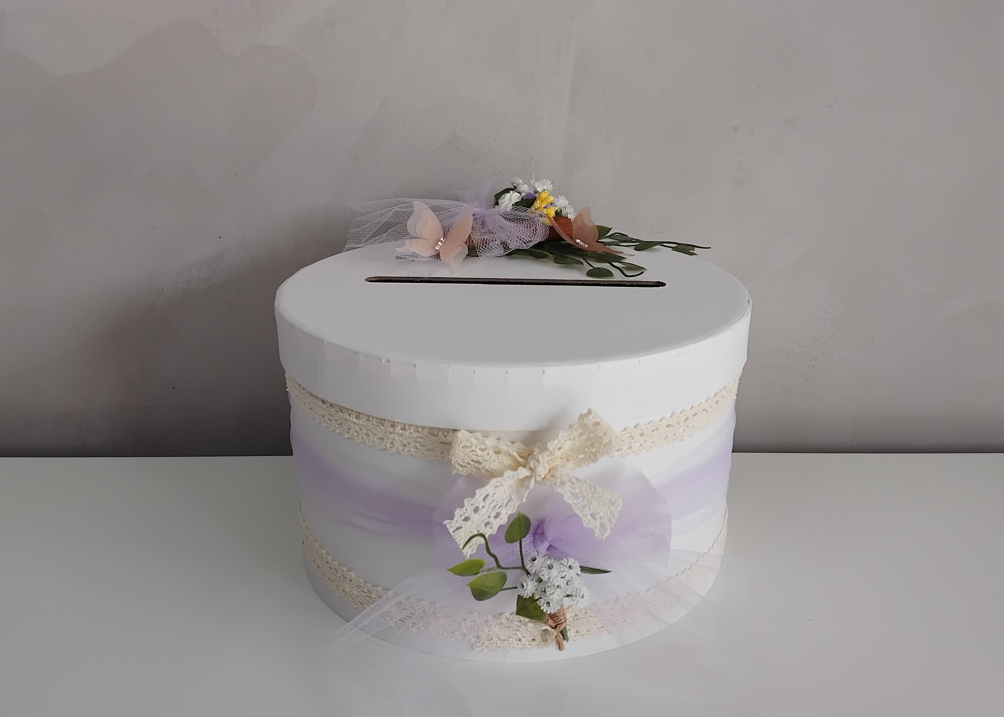 Urne mariage champêtre