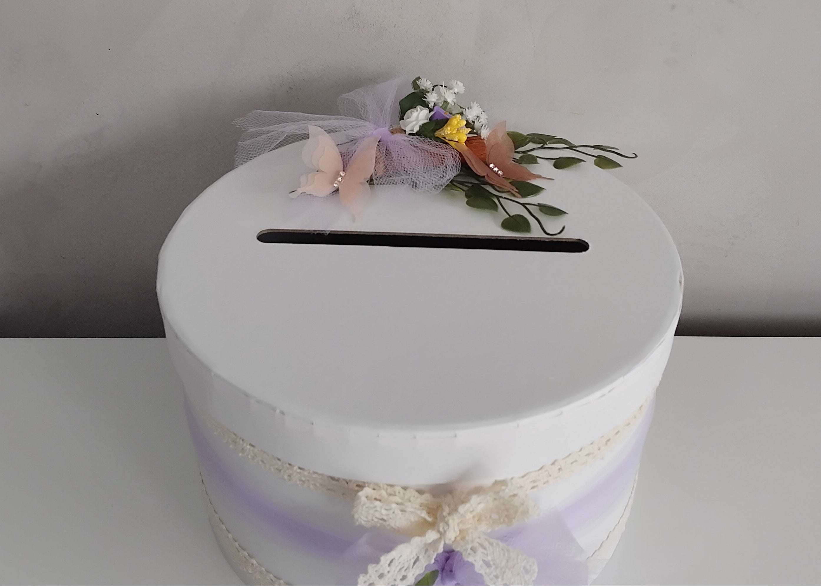 Urne mariage champêtre