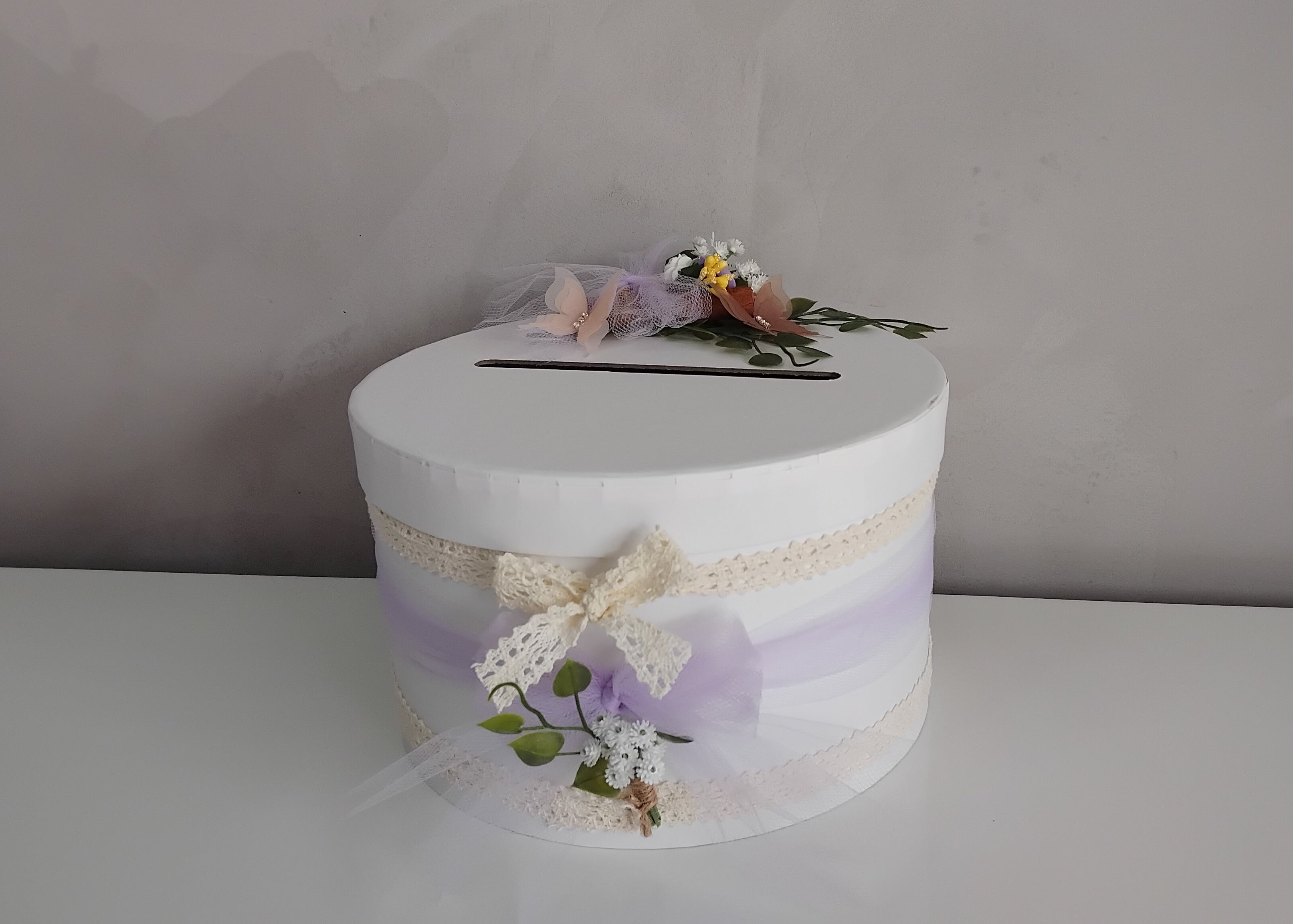 Urne mariage champêtre